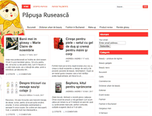 Tablet Screenshot of papusaruseasca.ro